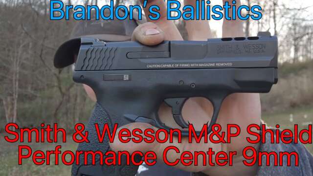 Smith & Wesson M&P Shield Performance Center 9mm