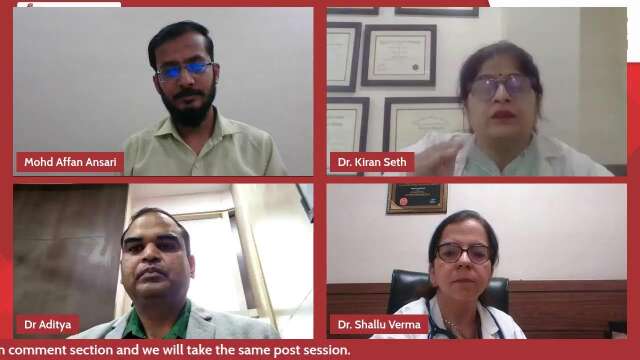 Facebook live on the occasion of World Ankylosing Spondylitis Day