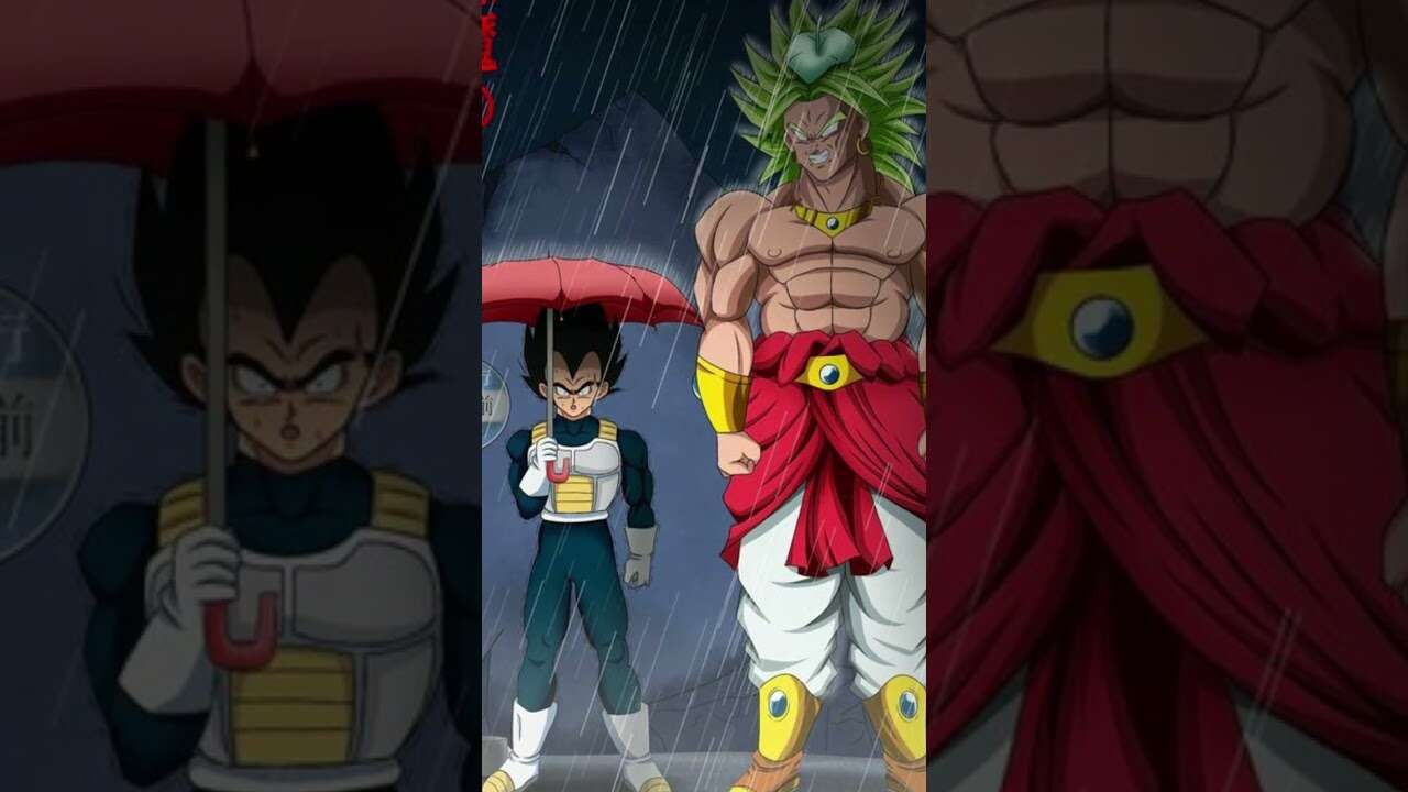 Broly Intimidates Vegeta! DBZ Comic Dub! #shorts #dbz #broly