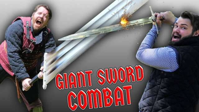 How effective are GIANT SWORDS in combat? TESTED! - Making a FUNCTIONAL GIANT SWORD! Part 3