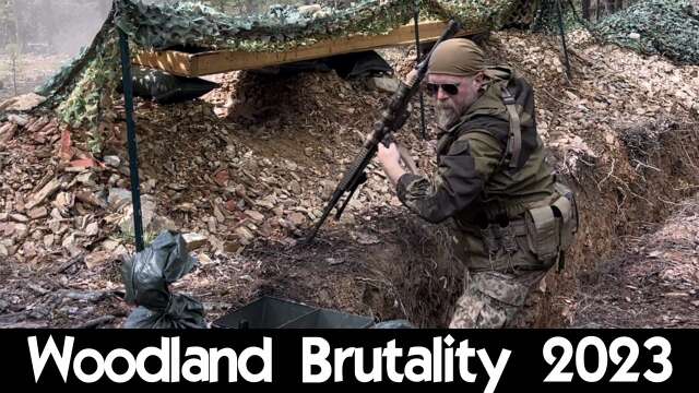 Battle Rifles in Trenches - Woodland Brutality 2023