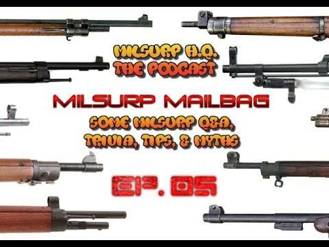 MILSURP Q&A | Questions, Trivia & Chat on MILSURP arms from the CW Era to Post-WW2 (99s, M1s, K9...)