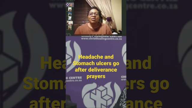 Headache and Stomach ulcers go after receiving Deliverance Prayers in Jesus name-Testimony