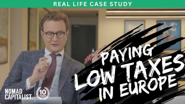 How to Live in Europe with Near-Zero Taxes (Real Case Study)
