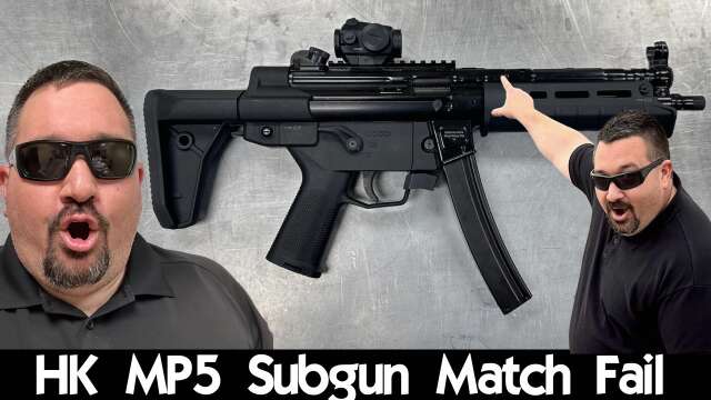 HK MP5 SMG Match Fail!