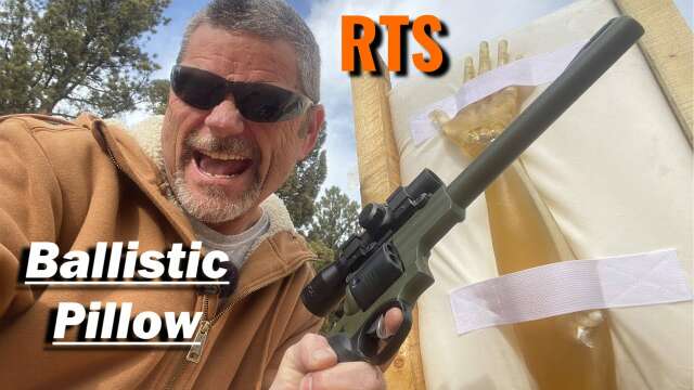 RTS Ballistic Pillow... This Is Gonna Hurt!