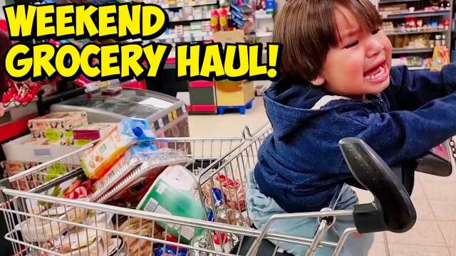 Weekend grocery Haul! Si Michal Dudkowski parang babae | Dudkowski de Familia