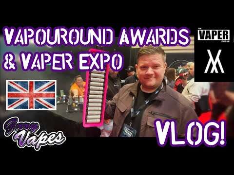 Vapouround Awards and Vaper Expo Vlog 2023