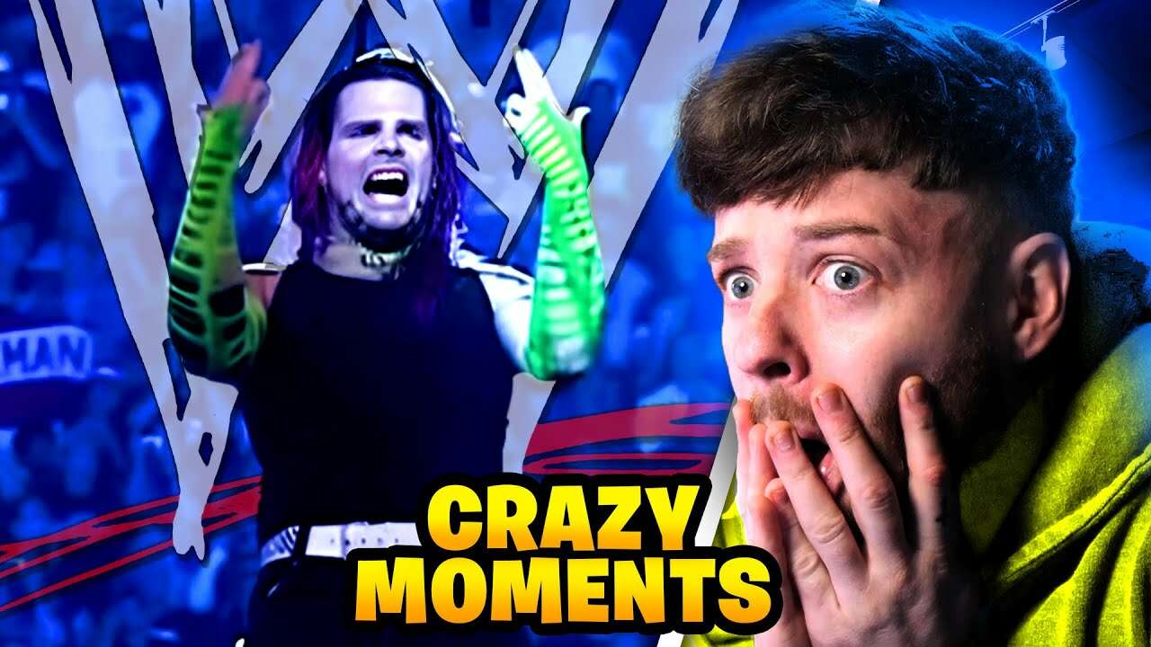 WWE CRAZY OMG MOMENTS ARE INSANE...