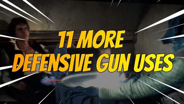 11 MORE DEFENSIVE GUN USES