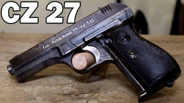 CZ-27 – Un Petit Pistolet à Destination de la Police et de l’Armée