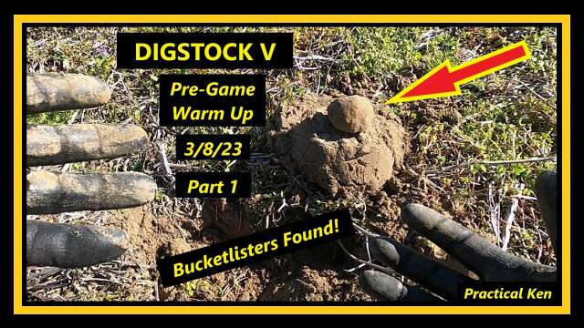 Digstock V - Pre-Game Warm Up - Part 1 - 3/8/23 #digstock #mondaydigs