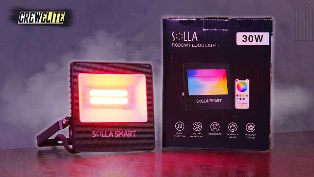 Unleash Vibrant Colors! | SOLLA: 30W Smart Waterproof RGBWC Flood Lights With App Control [REVIEW]