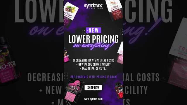 NEW, LOWER PRICING ON EVERYTHING! All of our pricing is now back to pre-pandemic levels. 🙌