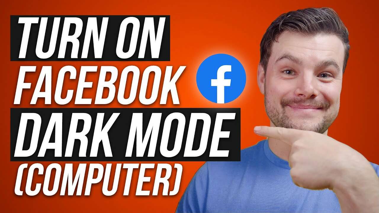 How to Switch Facebook to Dark Mode on a Computer