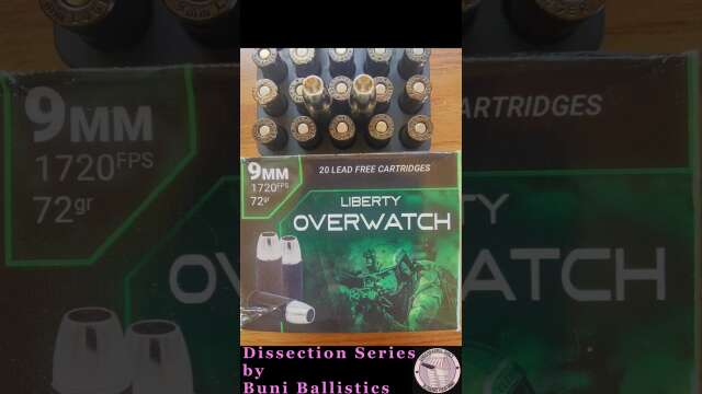 Dissection Series - Liberty Overwatch #9mm #ammo #shorts #gun #reloading #exotic