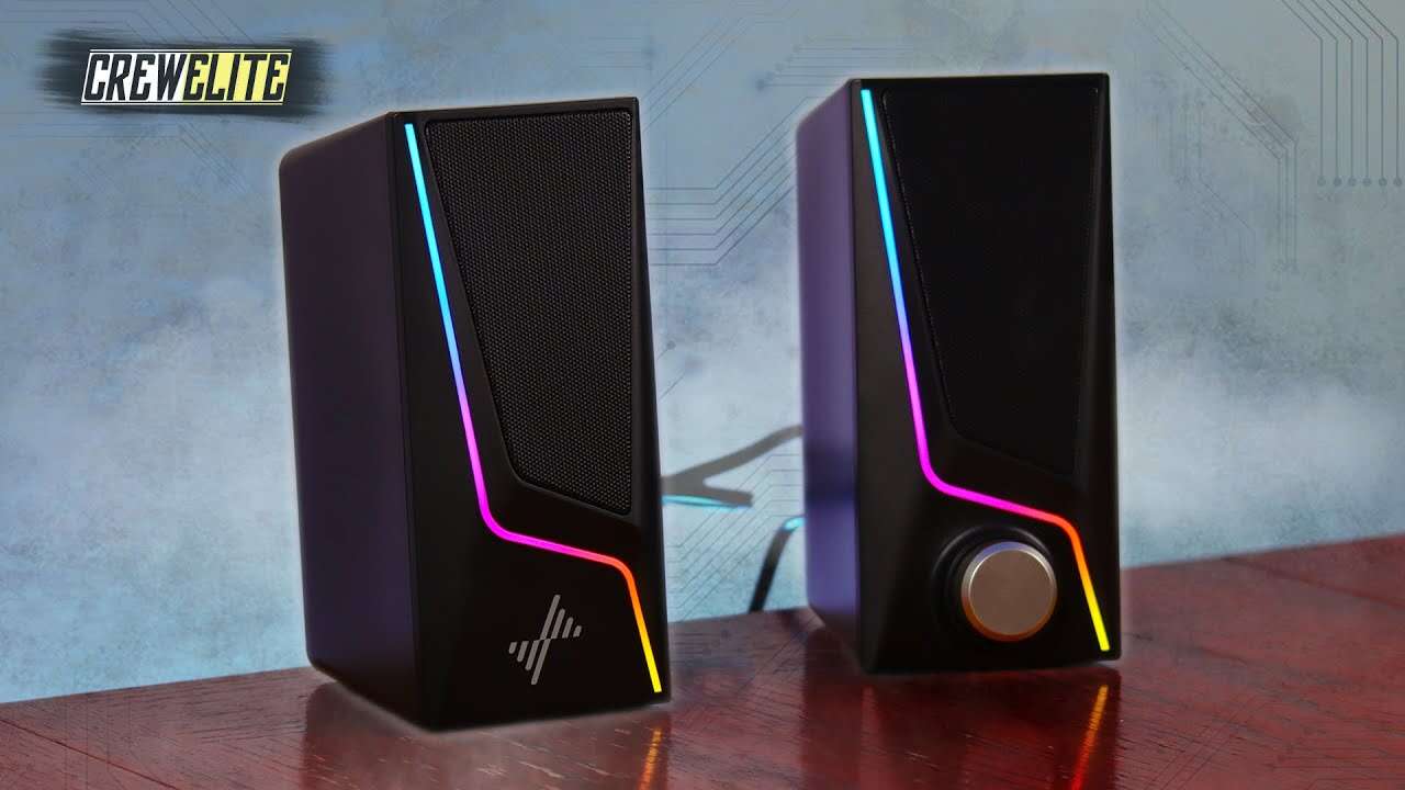 Bold Sound Quality! | Nylavee SK400: USB-Powered RGB Computer/PC Speakers With Deep Bass [REVIEW]