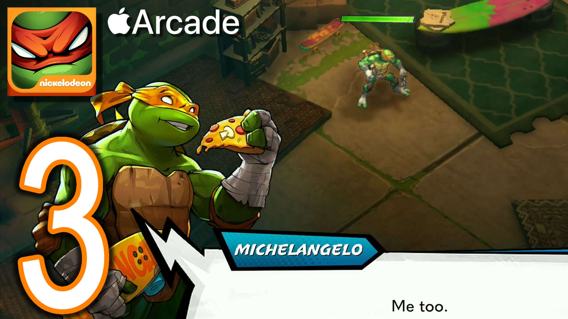 TMNT Splintered Fate Apple Arcade Gameplay Part 3 – Playeur