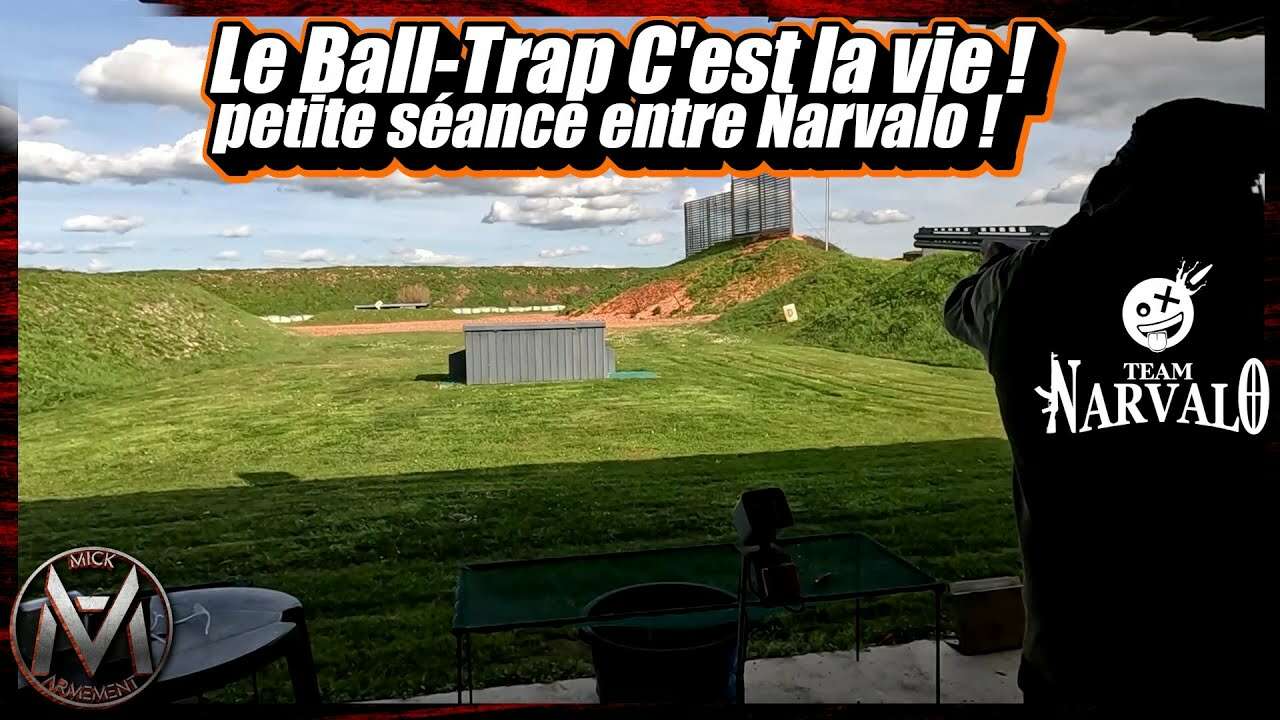 Le ball-trap c'est la vie ! Je progresse ! petite séance entre Narvalo