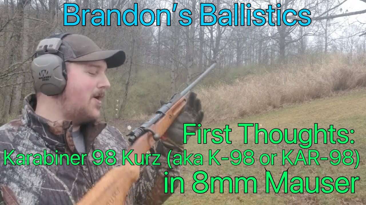 First Thoughts: Karabiner 98 Kurz (aka K-98 or KAR-98) in 8mm Mauser