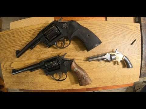Three S&W Revolvers