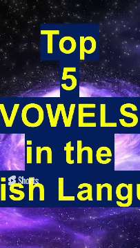 Top 5 Vowels