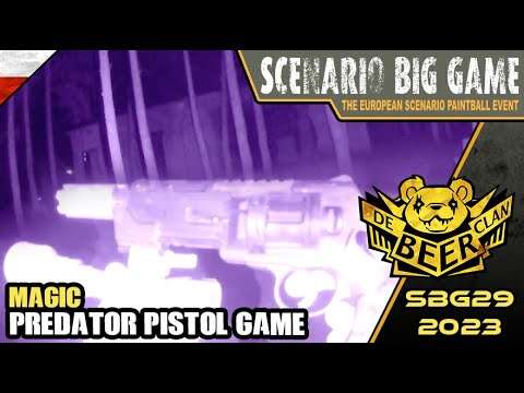 Scenario Big Game 29: Predator pistol game with magic