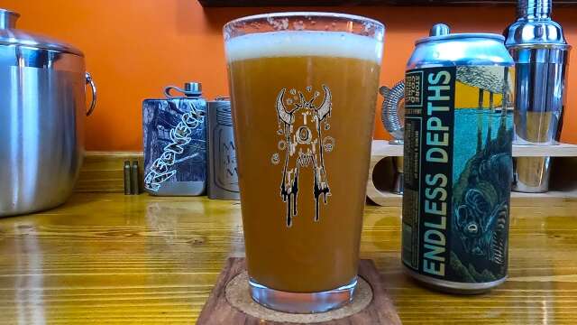 Endless Depths Sour Fruited Gose Ale by Abomination Brewing Company