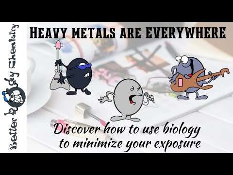 How to reduce your exposure to  heavy metals in a toxic world
