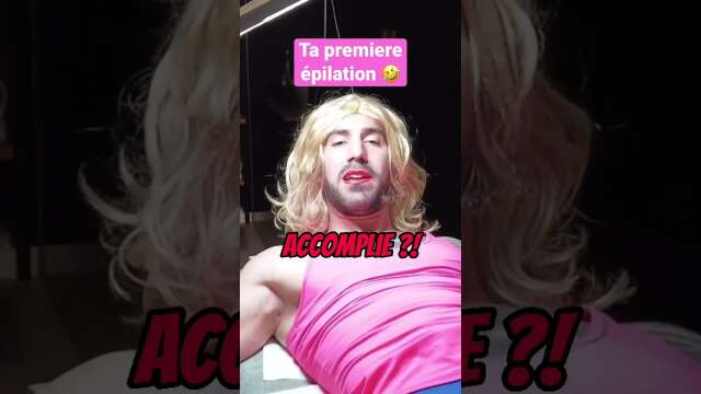 Tu réagis comme ça pour ta première #épilation ?! 💥🤣 #estheticienne