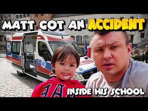 Matt got an accident inside his school. It's good that they call the ambulance right away